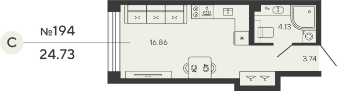 Студия-квартира