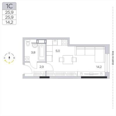 Студия-квартира