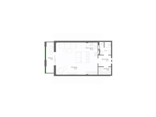 1к. апартаменты