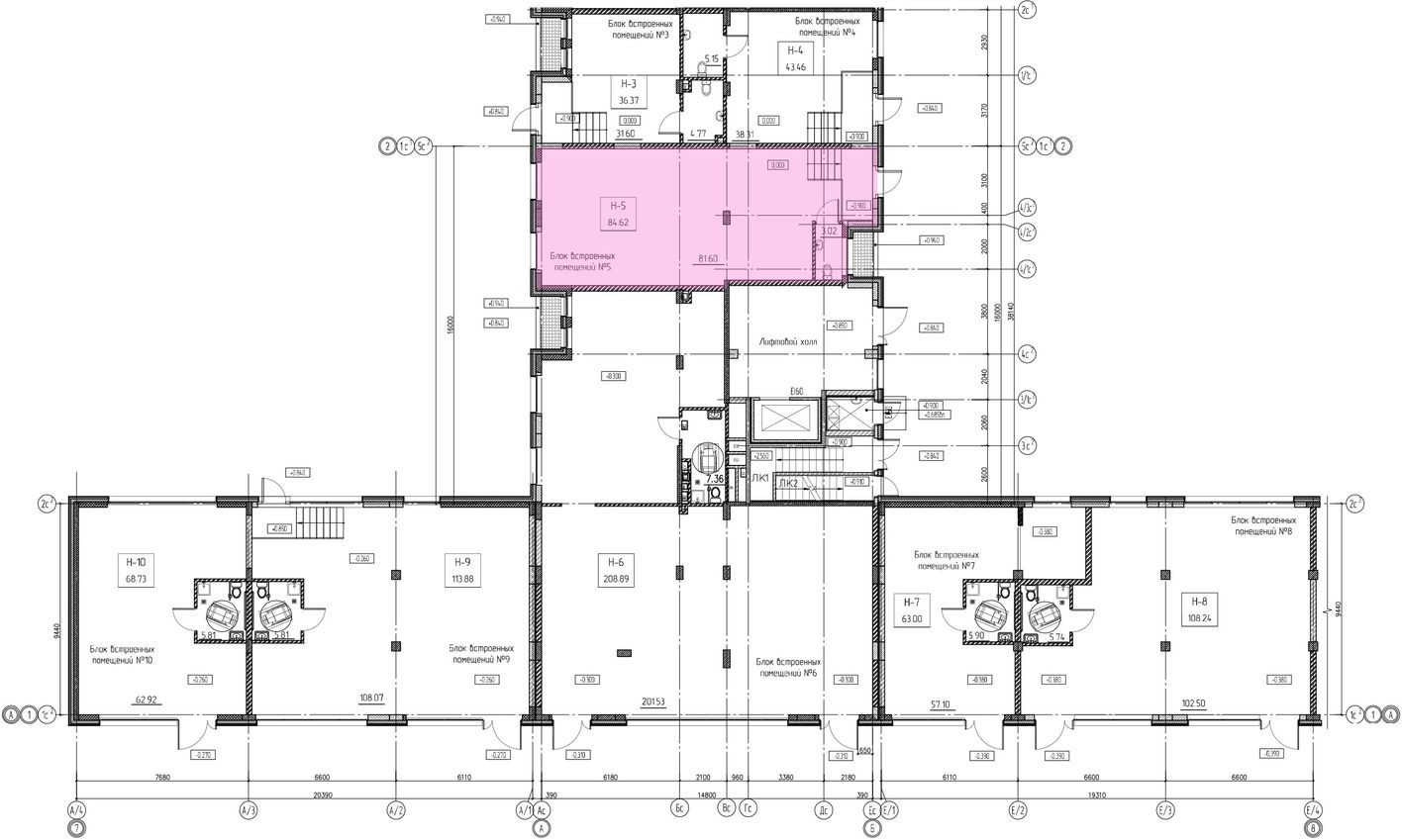 Помещение свободного назначения, 84.6 м²
