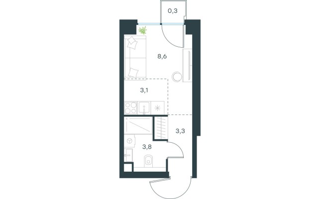 Студия-квартира