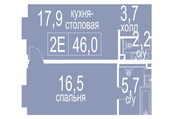 1е квартира