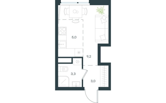 Студия-квартира
