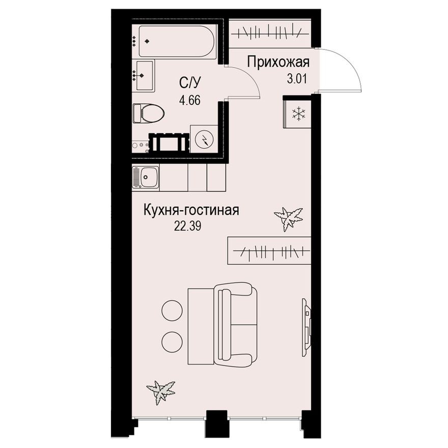 Студия-квартира