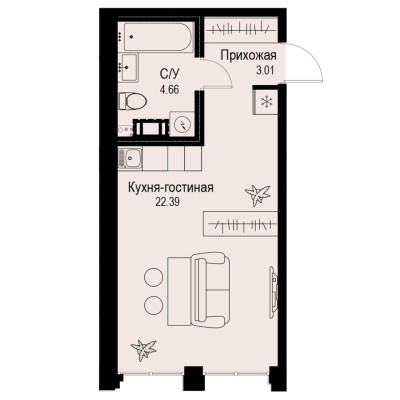 Студия-квартира