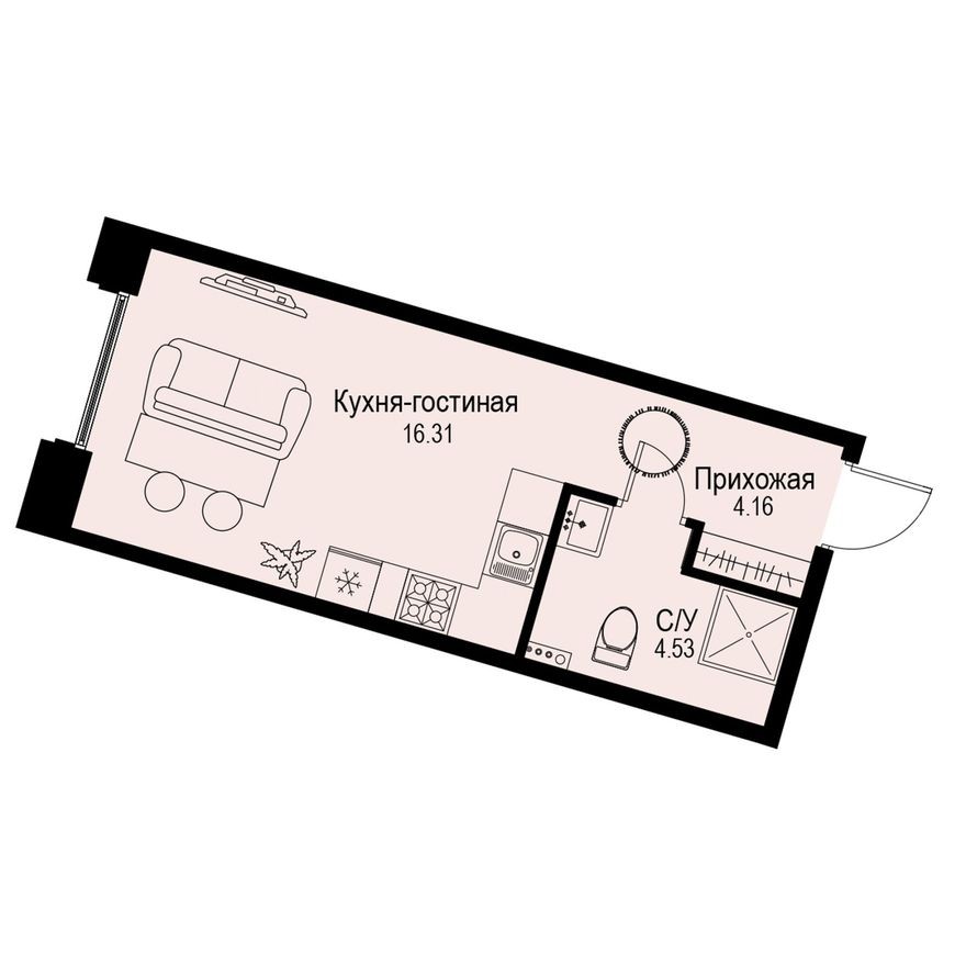 Студия-квартира