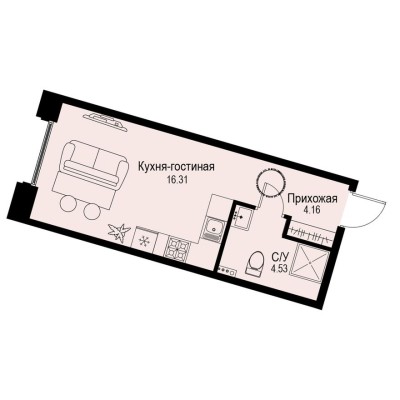 Студия-квартира