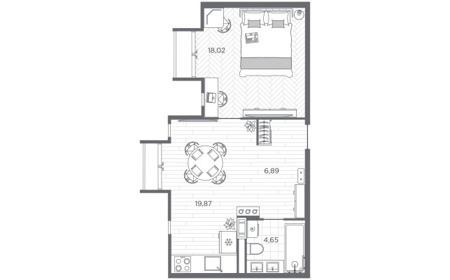 1к. квартира