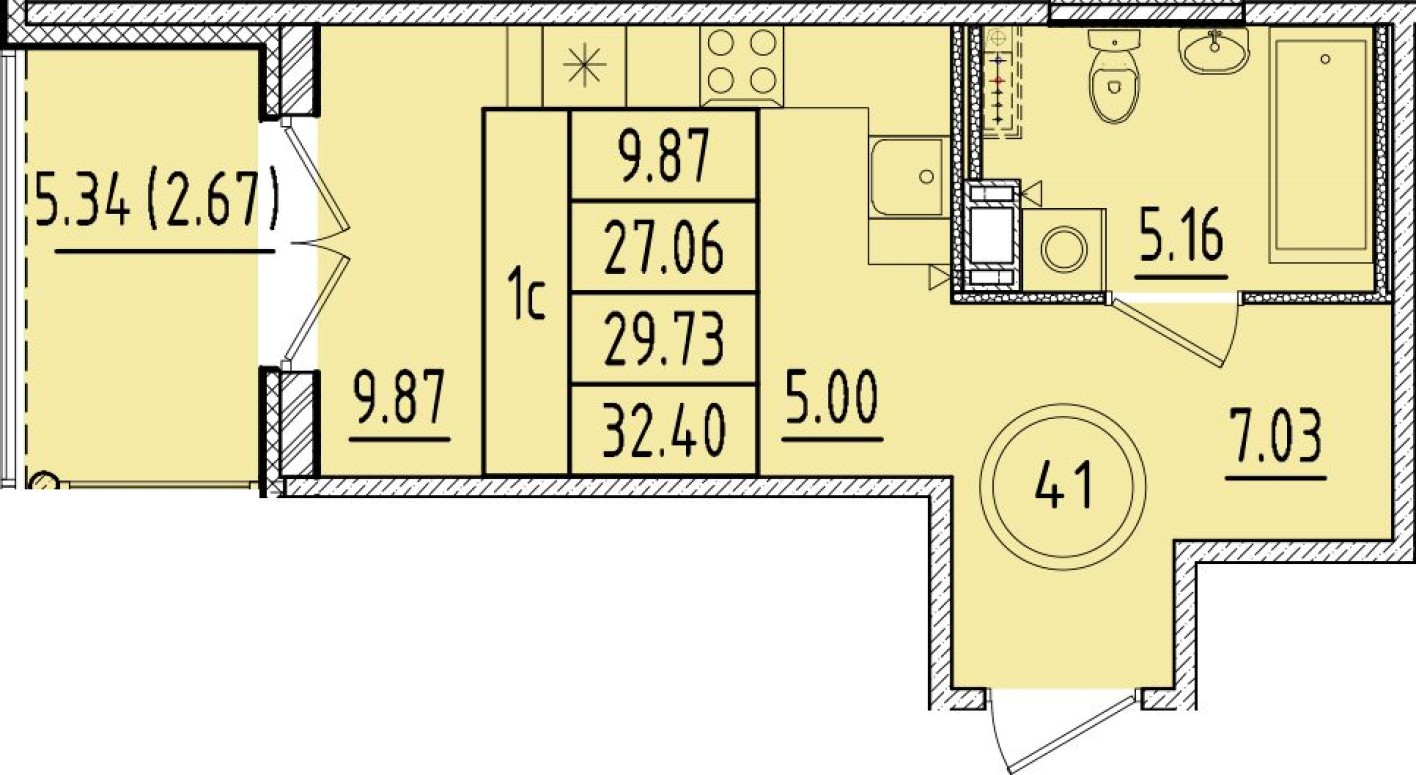 Студия-квартира