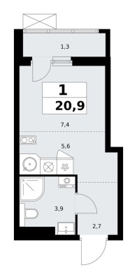 Студия-квартира