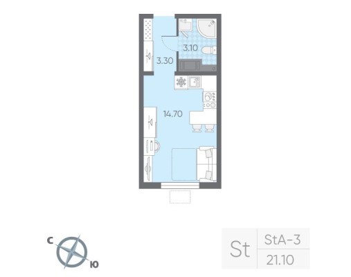 Студия-квартира