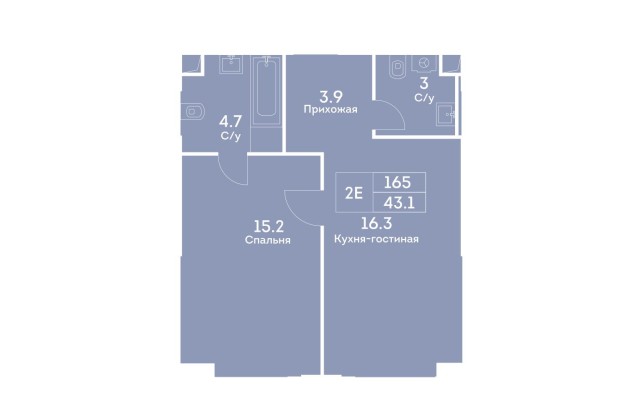 2е квартира