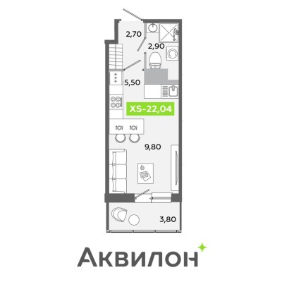 Студия-квартира