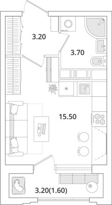 Студия-квартира
