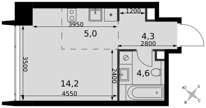 Студия-квартира