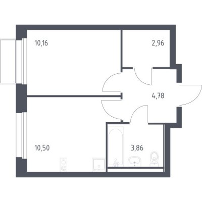 1к. квартира