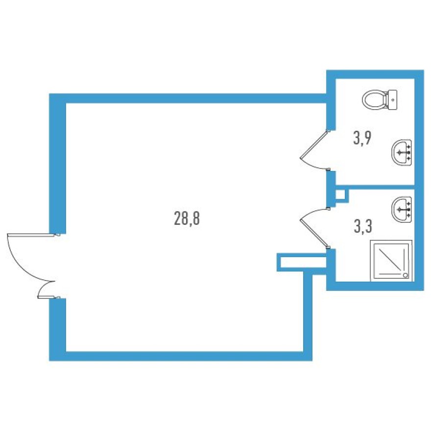 Помещение свободного назначения, 36.0 м²
