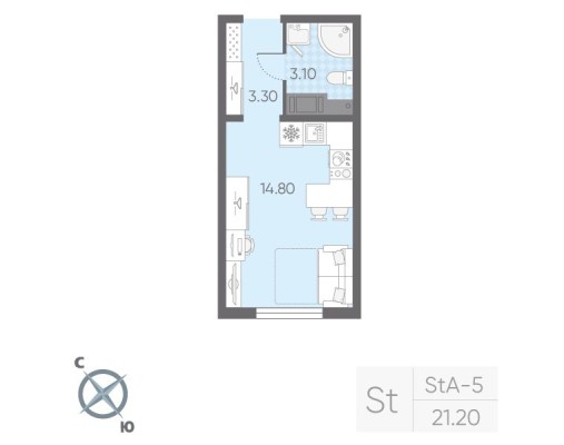 Студия-квартира