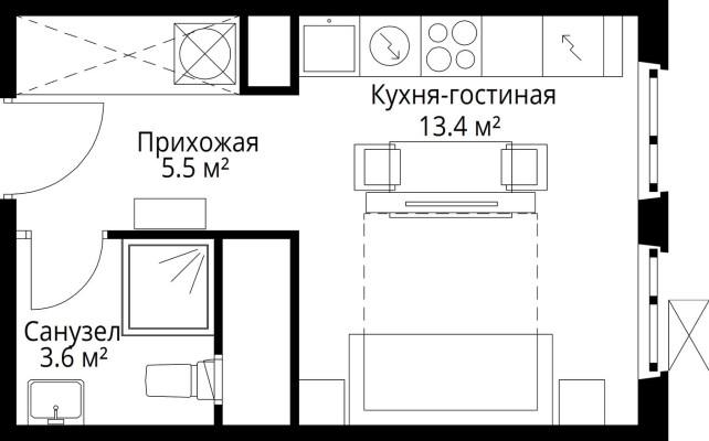 Студия-квартира
