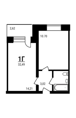 1к. квартира