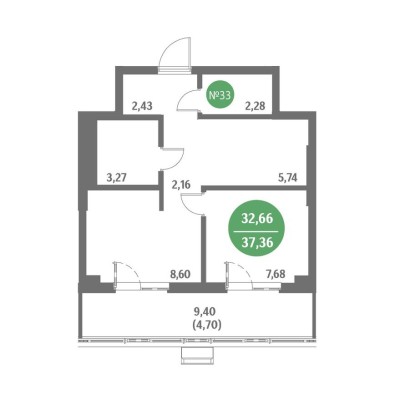 1к. квартира