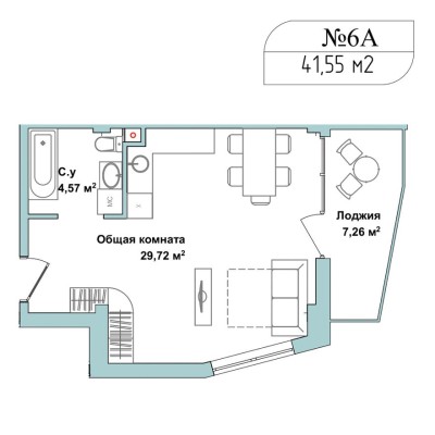 1к. апартаменты