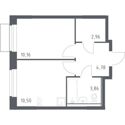1к. квартира