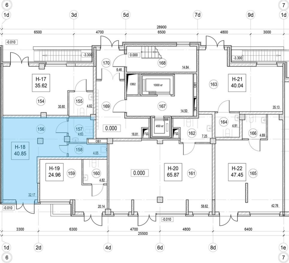 Помещение свободного назначения, 40.9 м²