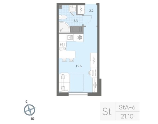 Студия-квартира