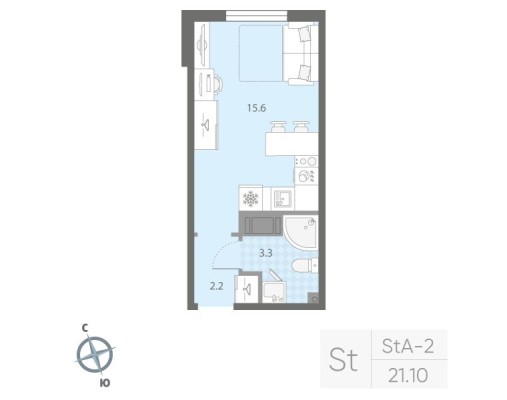 Студия-квартира