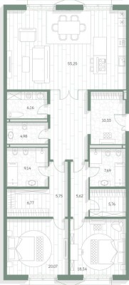 2к. квартира