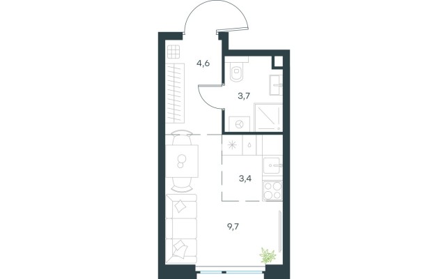 Студия-квартира