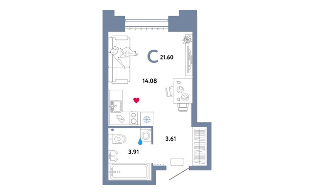 Студия-квартира