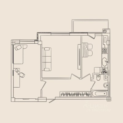 2к. квартира