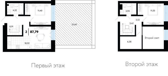 2к. квартира