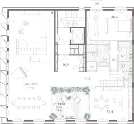 4к. квартира