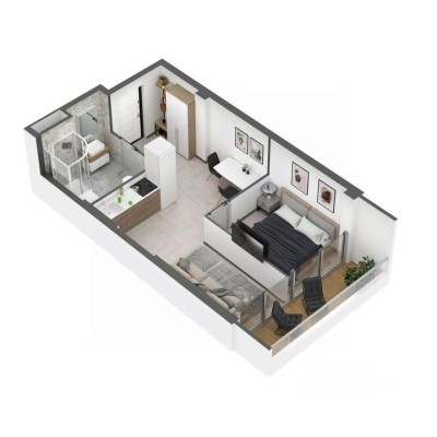 1к. апартаменты