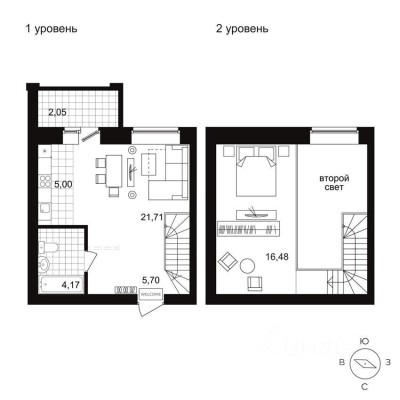 2к. квартира