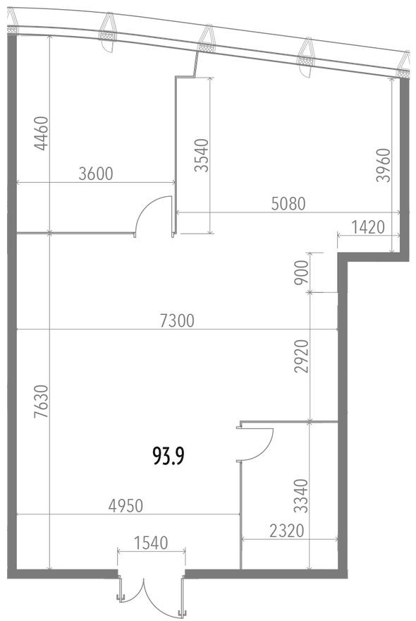 Офисное помещение, 93.9 м²