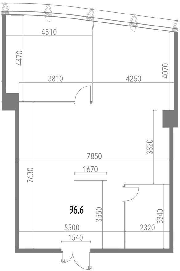 Офисное помещение, 96.6 м²