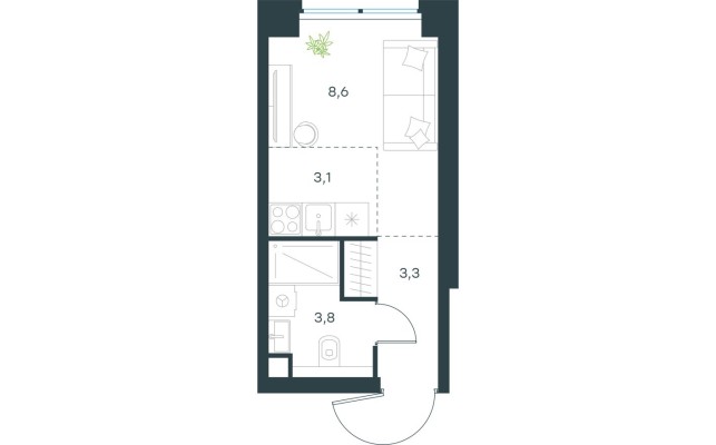 Студия-квартира