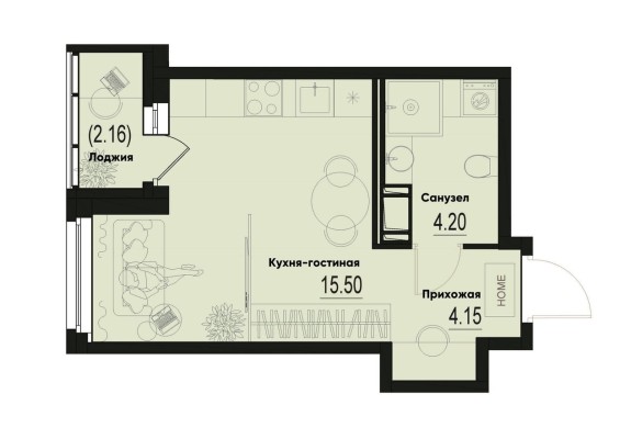 Студия-квартира