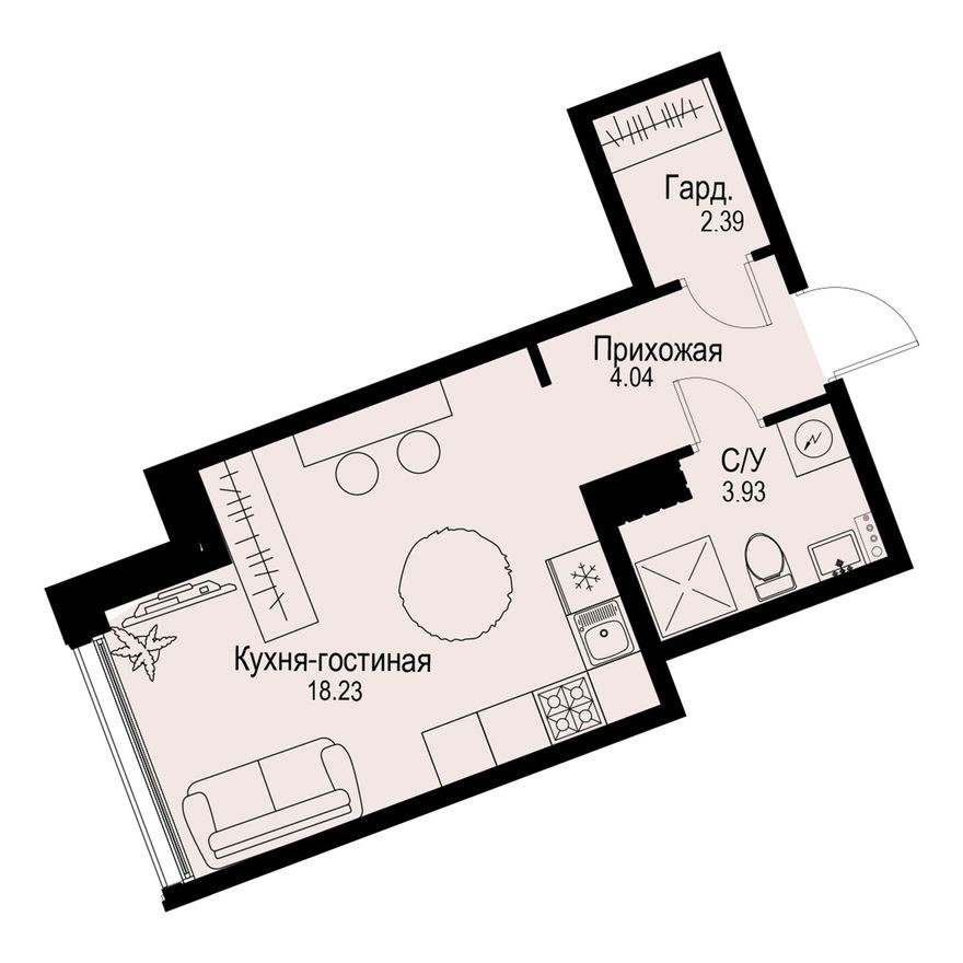 Студия-квартира