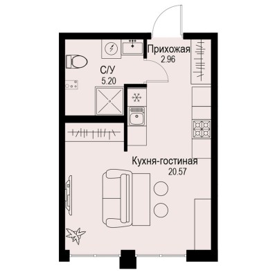 Студия-квартира