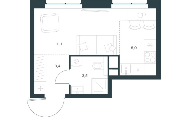 Студия-квартира