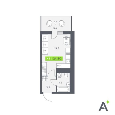 Студия-квартира