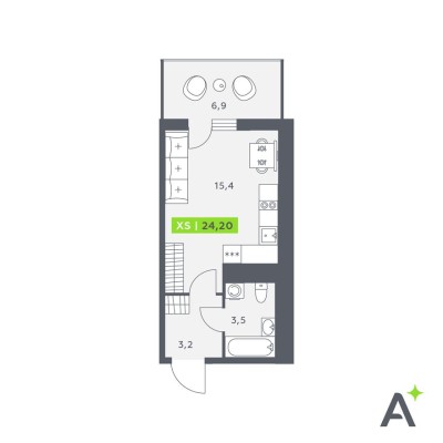 Студия-квартира