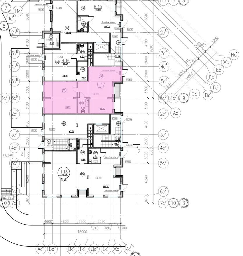 Помещение свободного назначения, 99.3 м²