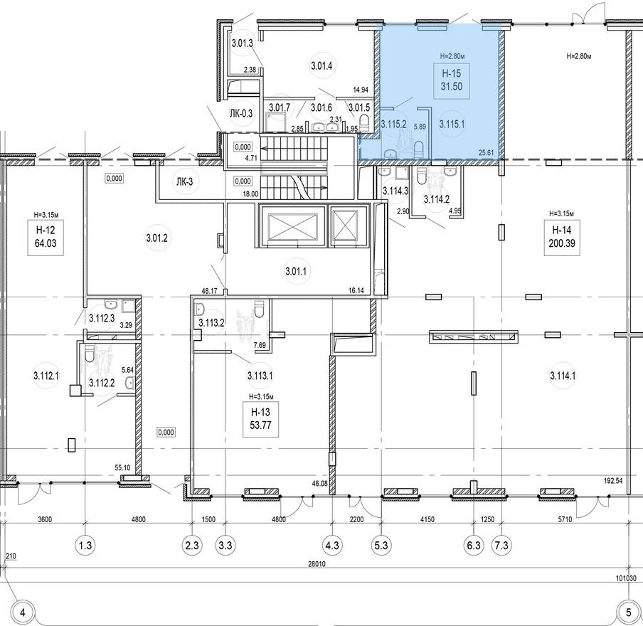 Помещение свободного назначения, 31.5 м²