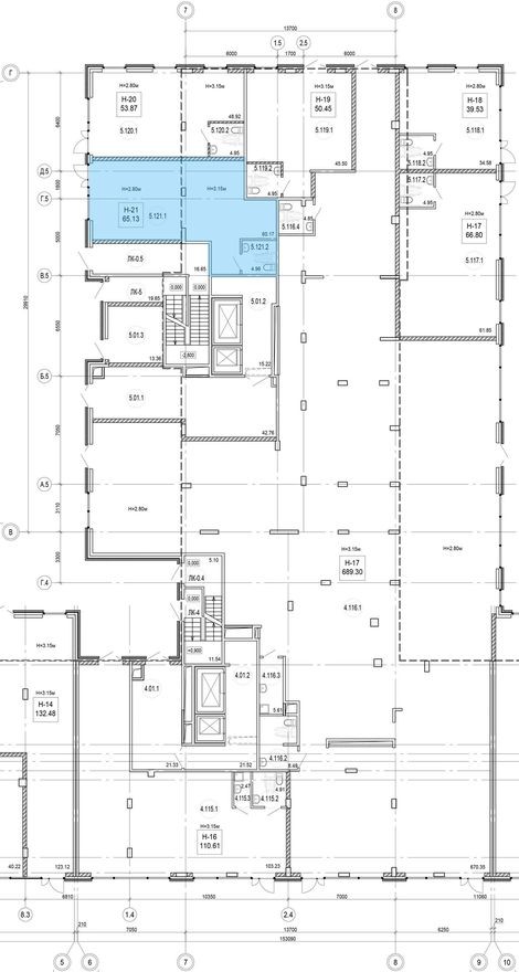 Помещение свободного назначения, 65.1 м²